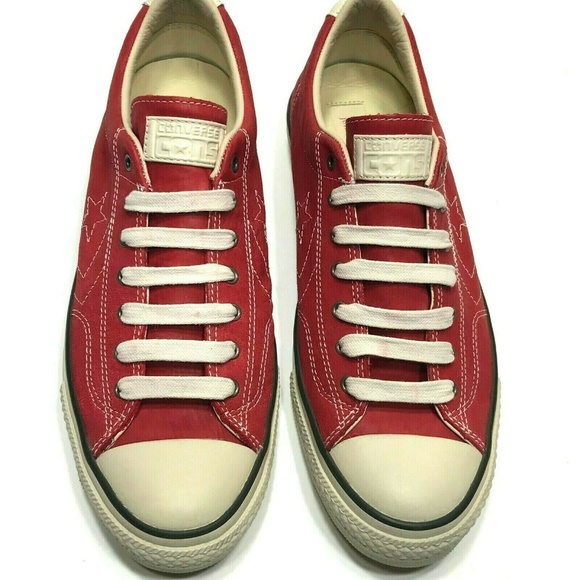 Converse X John Varvatos 11 Star Player EV Low Red - Picture 3 of 8